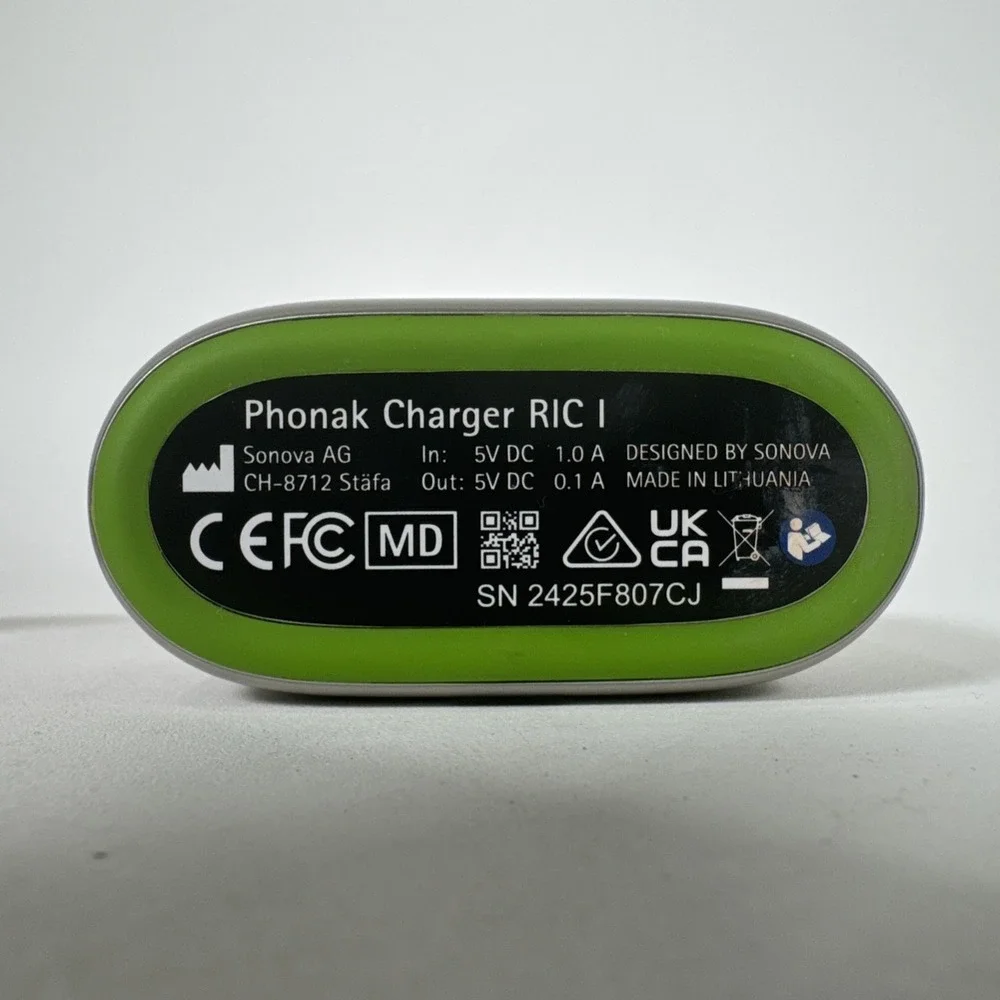 Phonak Charger Case RIC I – Compatible with‎ Audéo R Hearing Aids – Excellent!